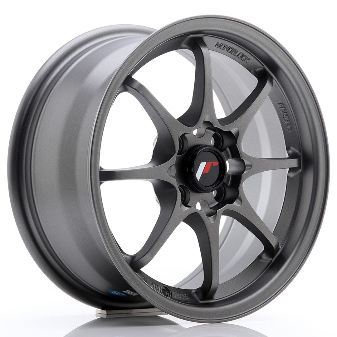 Llanta Japan Racing JR5 15x7 ET35 4x100 Matt Gun Metal