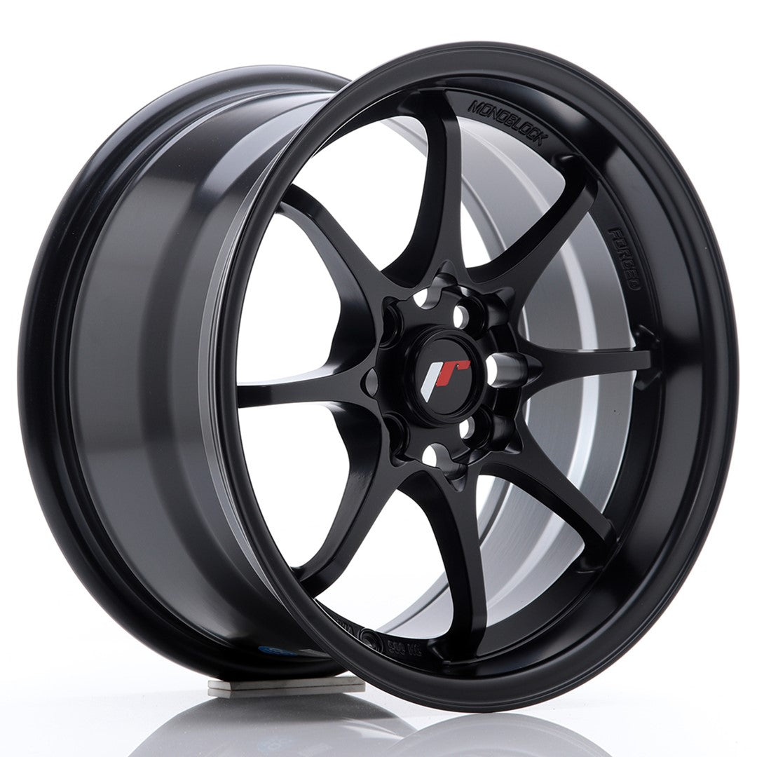 Llanta Japan Racing JR5 15x8 ET28 4x100 Matt Black