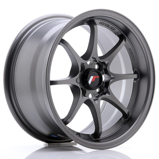 Llanta Japan Racing JR5 15x8 ET28 4x100 Matt Gun Metal
