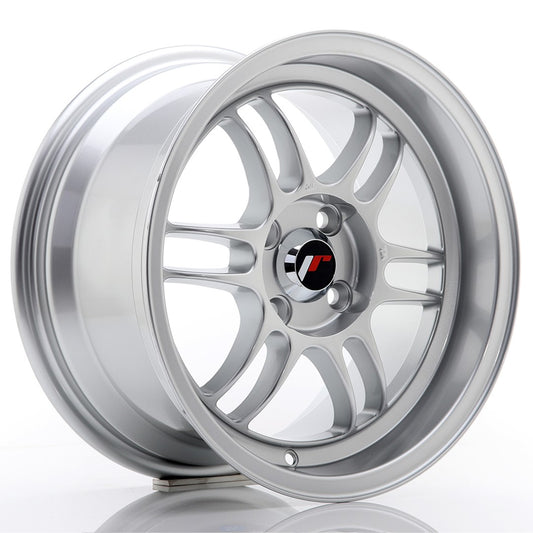 Llanta Japan Racing JR7 15x8 ET35 4x100 Silver