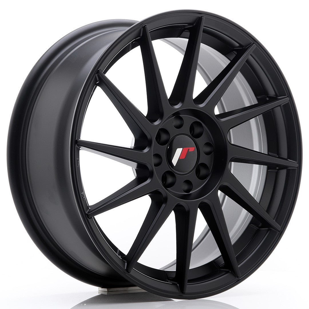 Llanta Japan Racing JR22 17x7 ET35 4x100/114 Matt Black