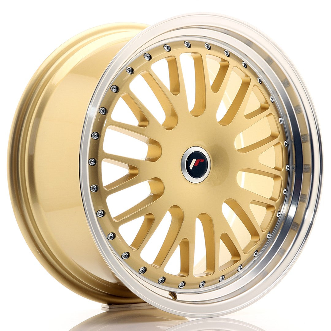 Llanta Japan Racing JR10 19x8,5 ET20-35 BLANK Gold w/ Machined Lip