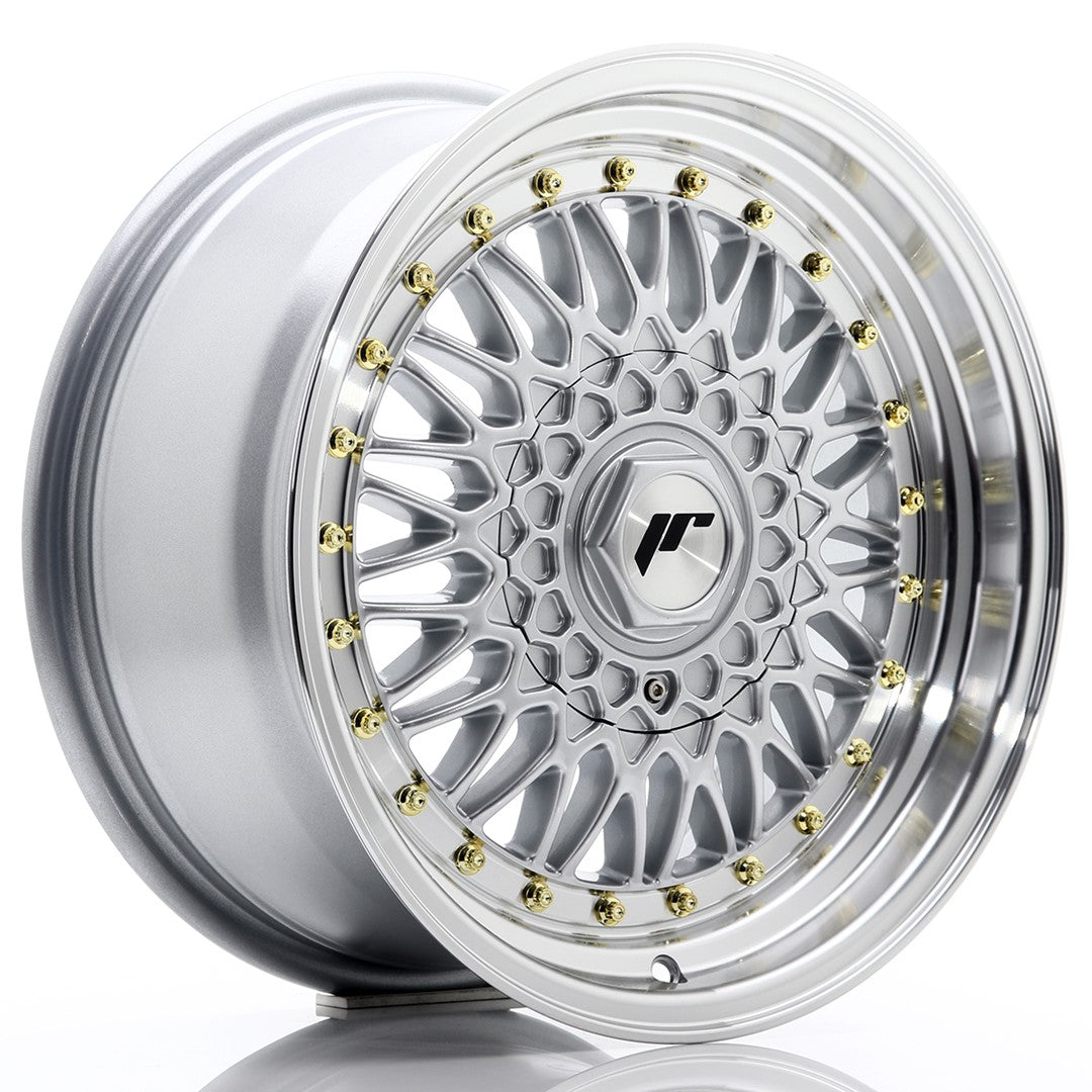 Llanta Japan Racing JR9 16x7,5 ET25 4x100/108 Silver w/ Machined Lip