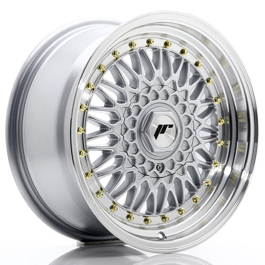 Llanta Japan Racing JR9 16x7,5 ET25 4x100/108 Silver w/ Machined Lip