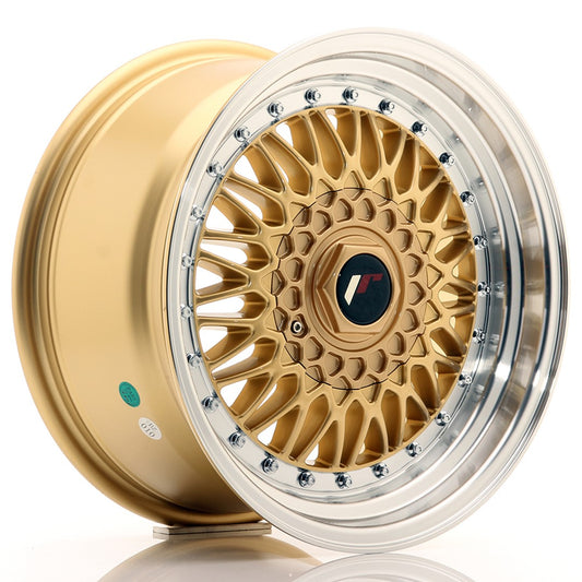 Llanta Japan Racing JR9 16x8 ET25 BLANK Gold w/ Machined Lip