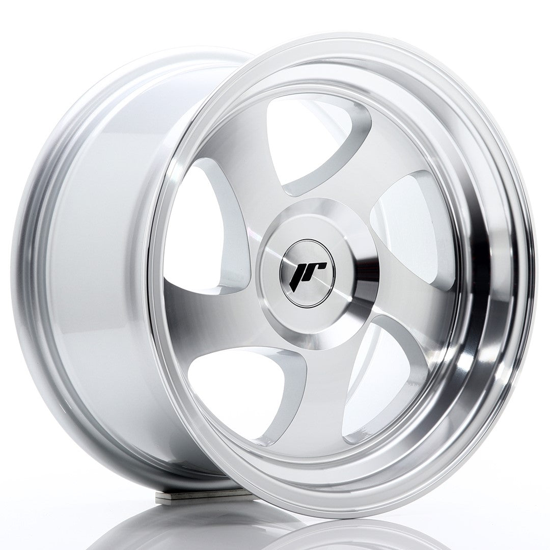 Llanta Japan Racing JR15 15x8 ET20 BLANK Silver Machined Face