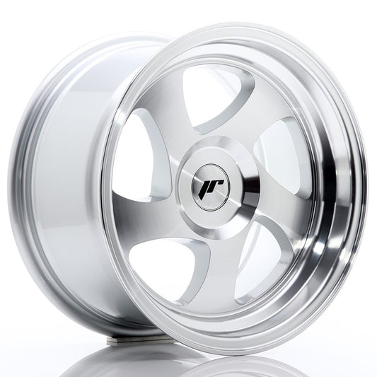 Llanta Japan Racing JR15 15x8 ET20 BLANK Silver Machined Face