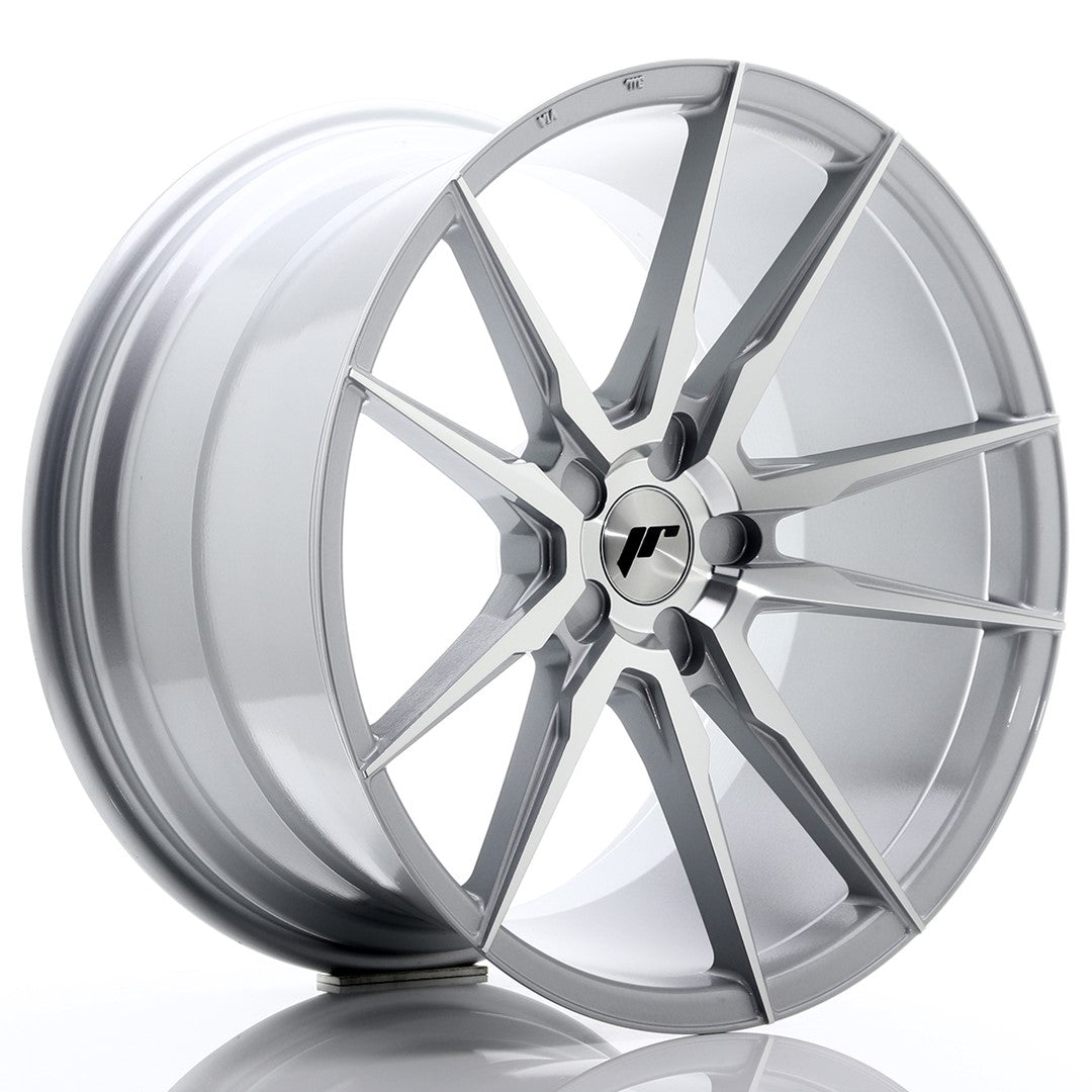 Llanta Japan Racing JR21 20x11 ET30-50 5H BLANK Silver Machined Face