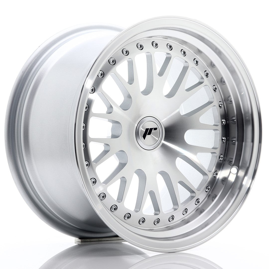 Llanta Japan Racing JR10 16x9 ET10-20 BLANK Silver Machined Face