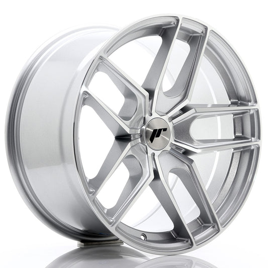 Llanta Japan Racing JR25 18x9,5 ET20-40 5H BLANK Silver Machined Face