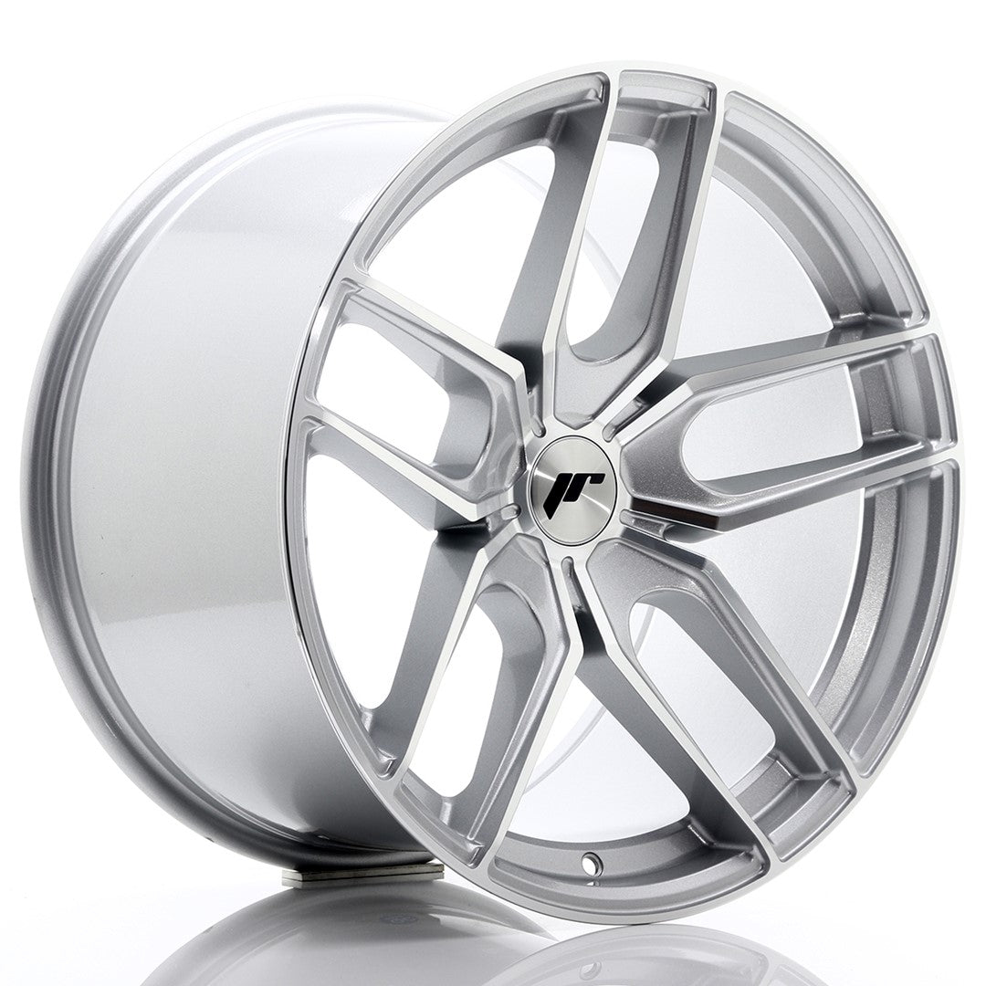 Llanta Japan Racing JR25 19x11 ET20-40 5H BLANK Silver Machined Face