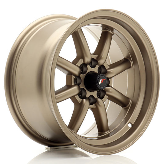 Llanta Japan Racing JR19 15x8 ET0 4x100/108 Matt Bronze