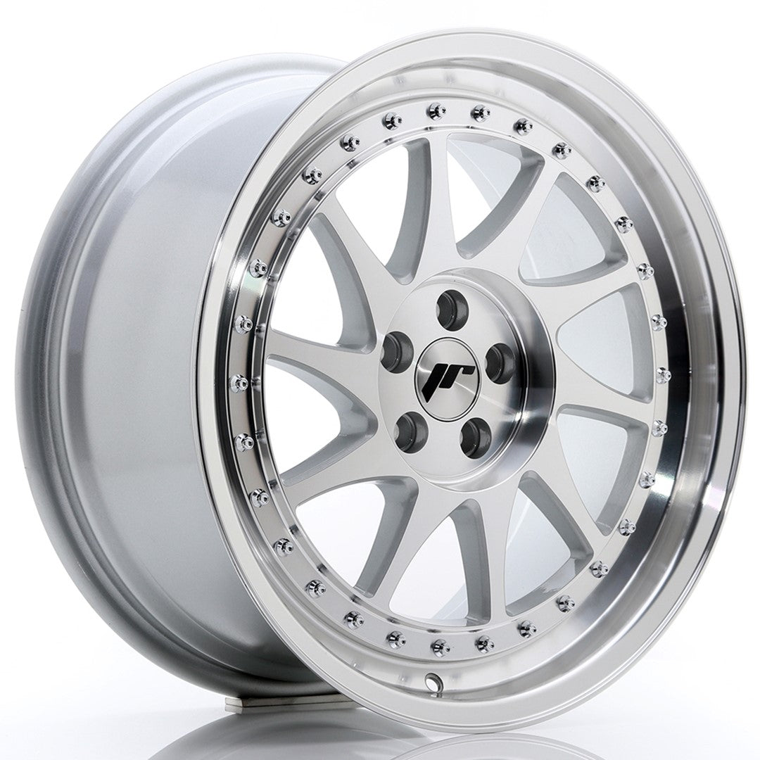 Llanta Japan Racing JR26 18x8,5 ET35 5x100 Silver Machined Face