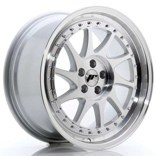Llanta Japan Racing JR26 18x8,5 ET35 5x100 Silver Machined Face