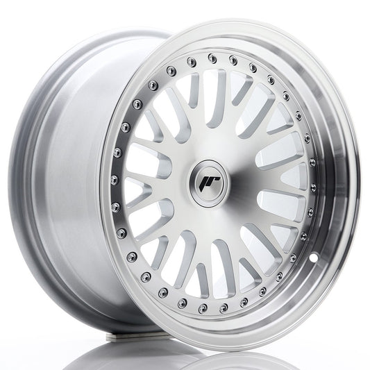 Llanta Japan Racing JR10 16x8 ET20 BLANK Silver Machined Face