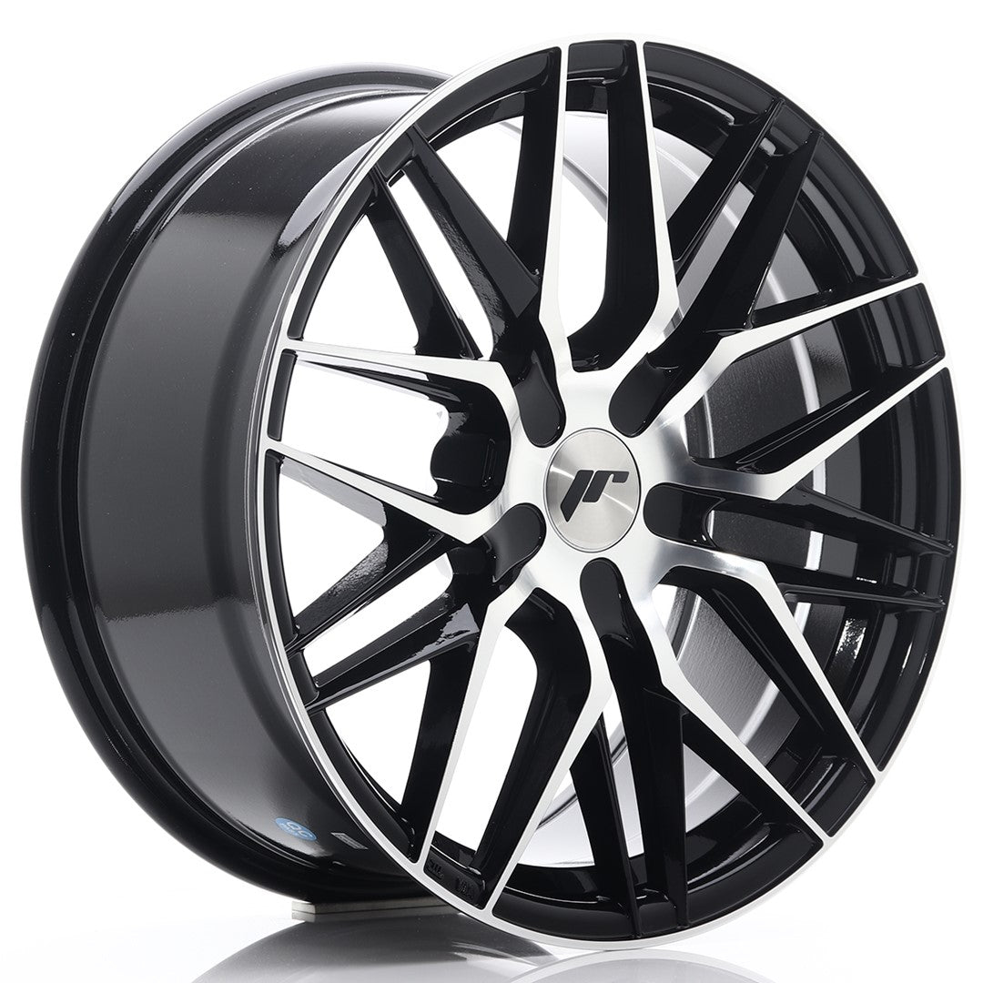Llanta Japan Racing JR28 18x8,5 ET20-40 5H BLANK Gloss Black Machined Face