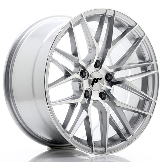Llanta Japan Racing JR28 18x9,5 ET35 5x120 Silver Machined Face