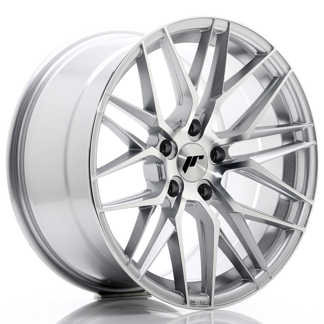 Llanta Japan Racing JR28 18x9,5 ET40 5x112 Silver Machined Face