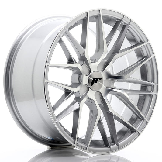 Llanta Japan Racing JR28 18x9,5 ET20-40 5H BLANK Silver Machined Face