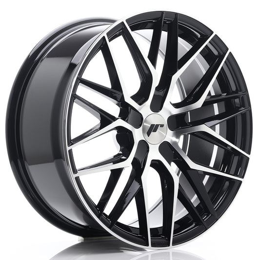 Llanta Japan Racing JR28 19x8,5 ET20-40 5H BLANK Gloss Black Machined Face