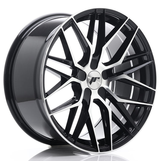 Llanta Japan Racing JR28 19x9,5 ET20-40 5H BLANK Gloss Black Machined Face