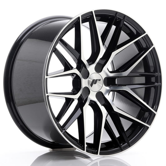 Llanta Japan Racing JR28 19x10,5 ET20-40 5H BLANK Gloss Black Machined Face