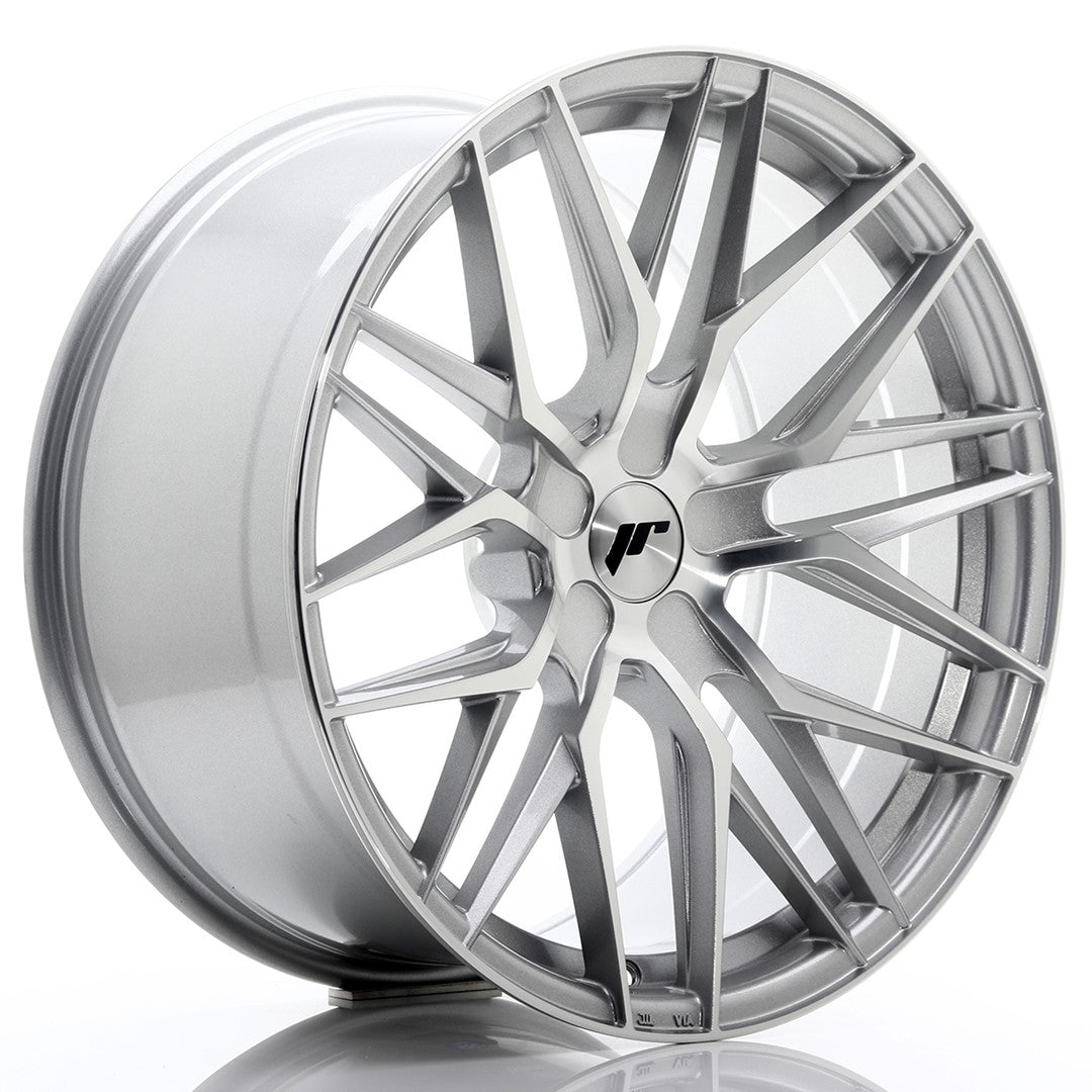 Llanta Japan Racing JR28 20x10 ET20-40 5H BLANK Silver Machined Face