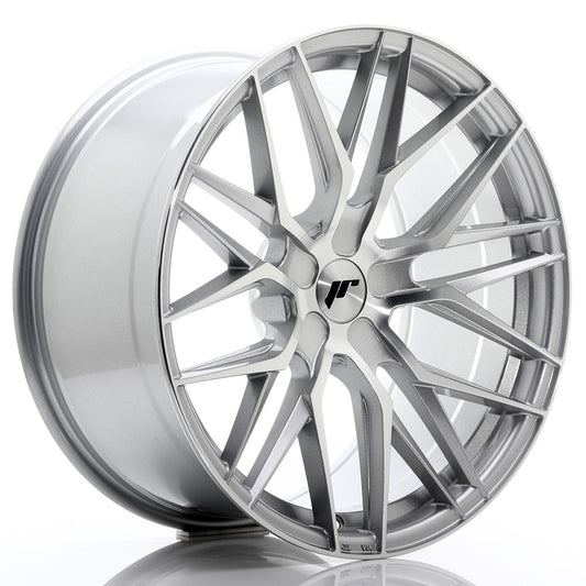 Llanta Japan Racing JR28 20x10 ET20-40 5H BLANK Silver Machined Face