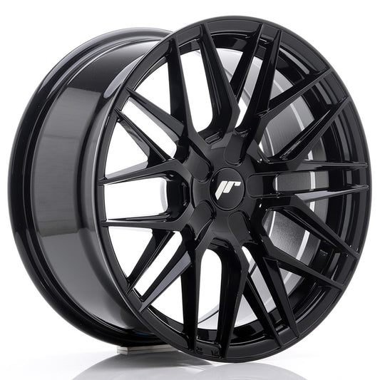 Llanta Japan Racing JR28 17x8 ET25-40 BLANK Gloss Black