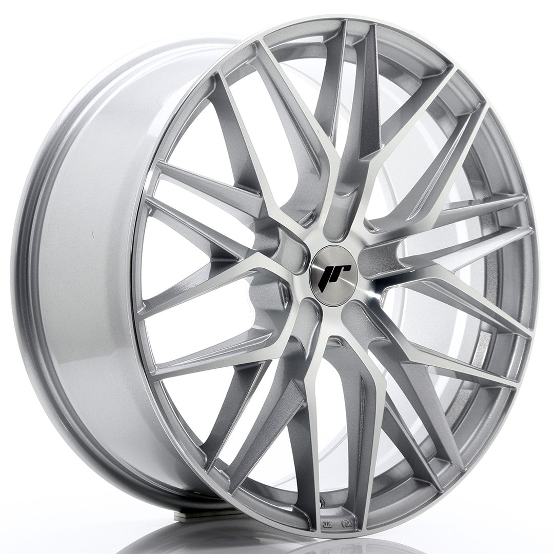 Llanta Japan Racing JR28 21x9 ET15-45 5H BLANK Silver Machined Face