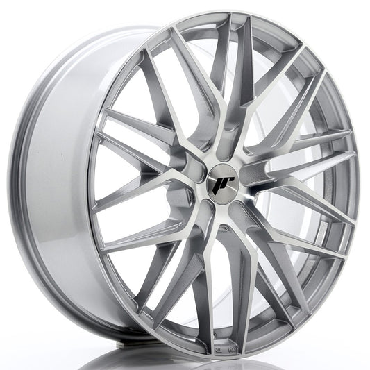 Llanta Japan Racing JR28 21x9 ET15-45 5H BLANK Silver Machined Face