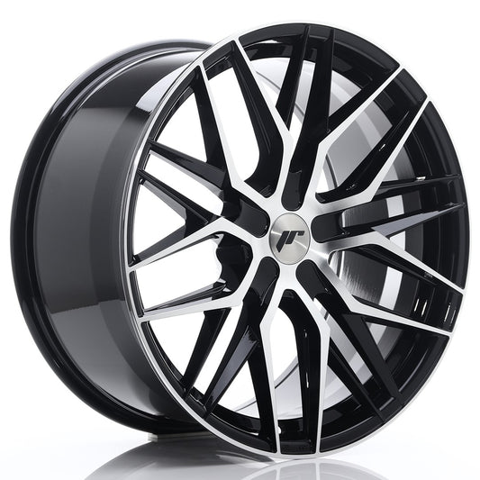 Llanta Japan Racing JR28 21x10,5 ET15-55 5H BLANK Gloss Black Machined Face