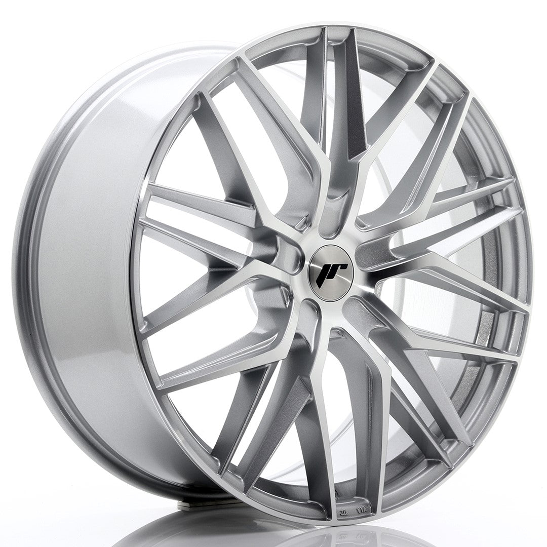 Llanta Japan Racing JR28 22x9 ET30-45 5H BLANK Silver Machined Face