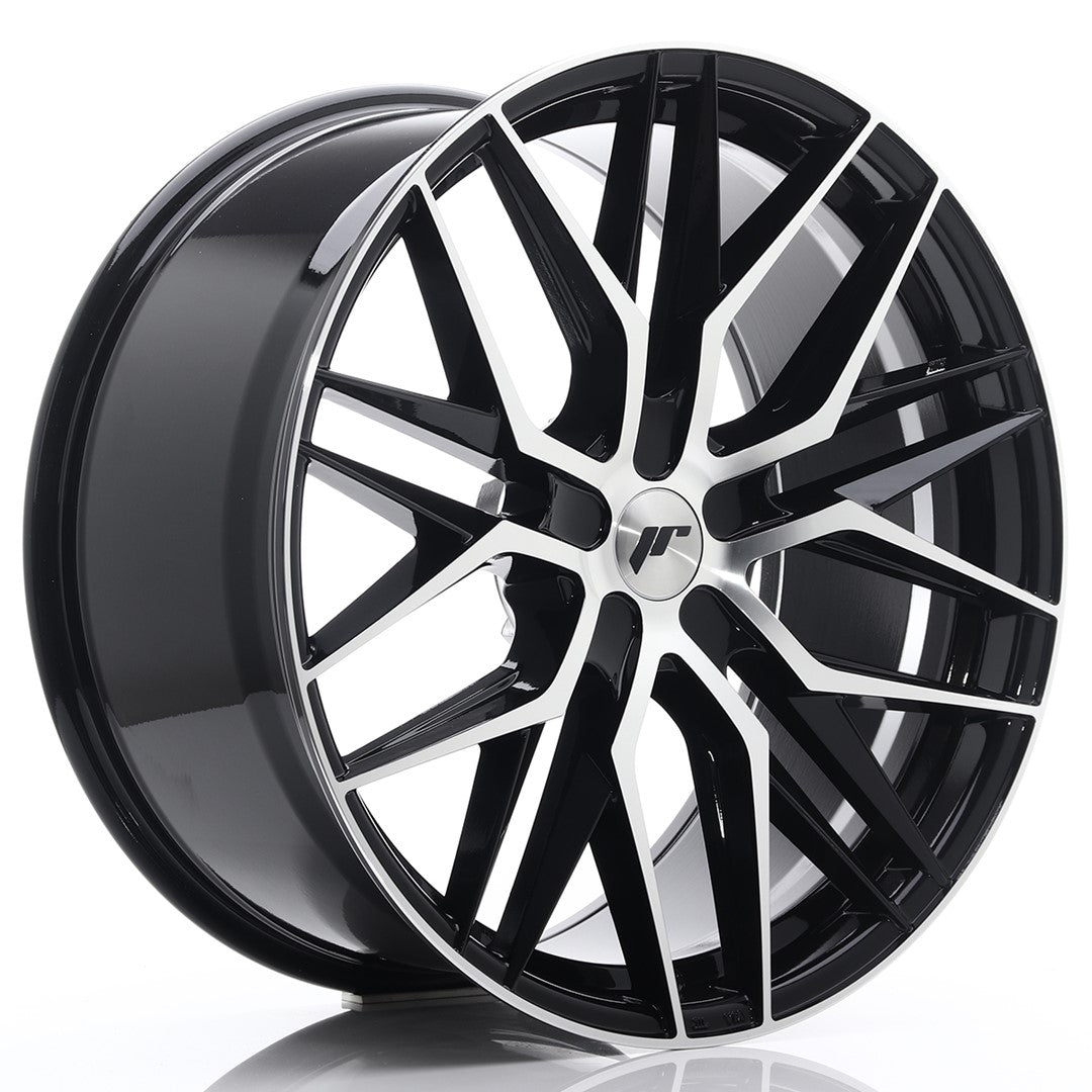 Llanta Japan Racing JR28 22x10,5 ET15-50 5H BLANK Gloss Black Machined Face