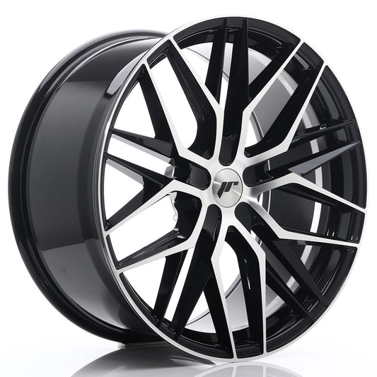 Llanta Japan Racing JR28 22x10,5 ET15-50 5H BLANK Gloss Black Machined Face