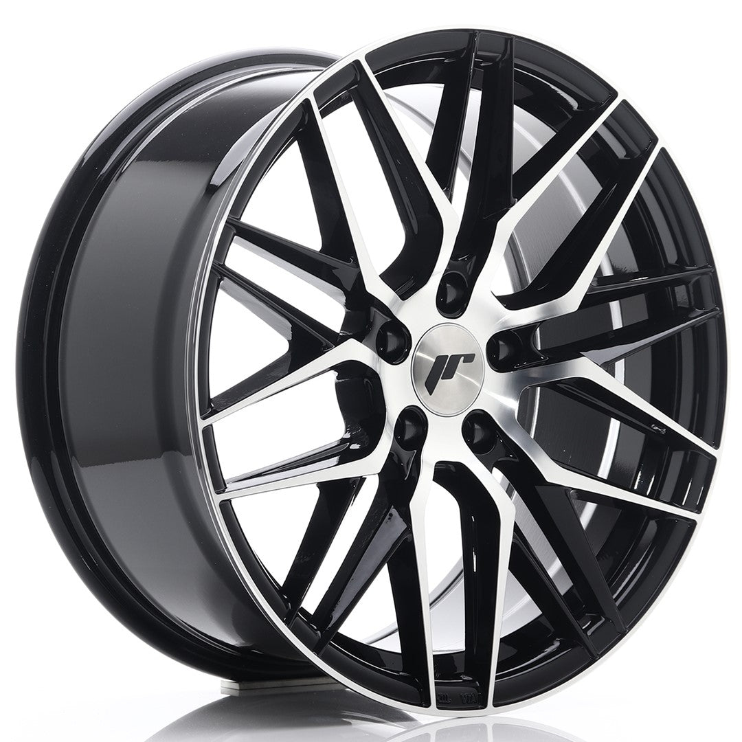 Llanta Japan Racing JR28 18x8,5 ET40 5x112 Gloss Black Machined Face