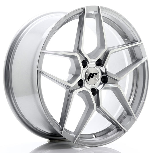 Llanta Japan Racing JR34 19x8,5 ET35 5x120 Silver Machined Face