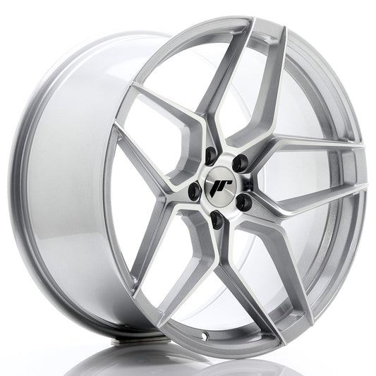 Llanta Japan Racing JR34 20x10 ET40 5x120 Silver Machined Face