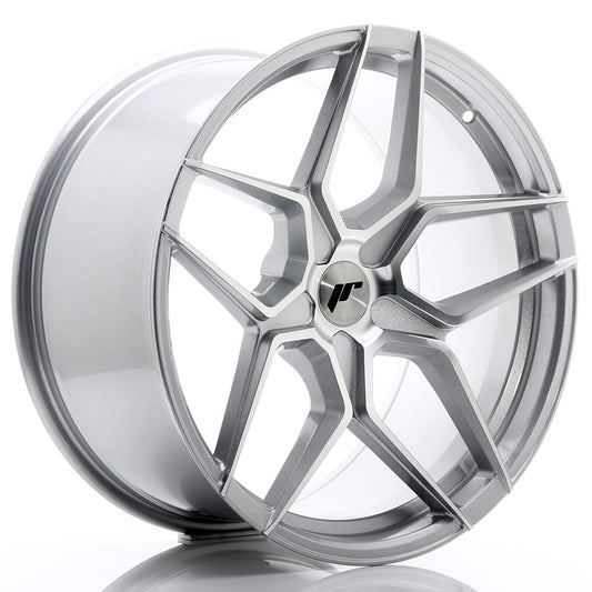 Llanta Japan Racing JR34 20x10 ET20-40 5H BLANK Silver Machined Face