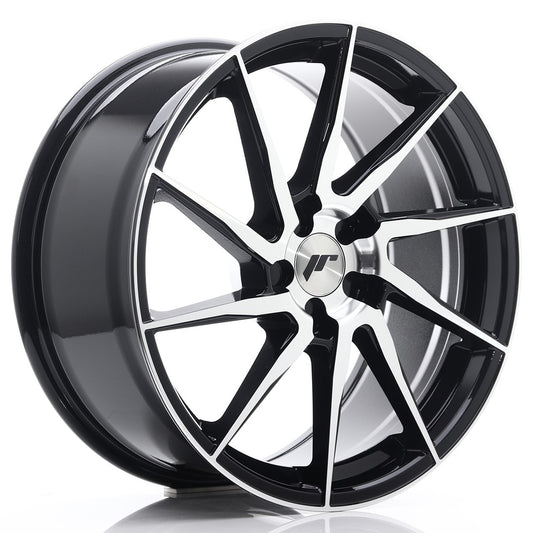 Llanta Japan Racing JR36 19x8,5 ET20-50 5H BLANK Gloss Black Machined Face