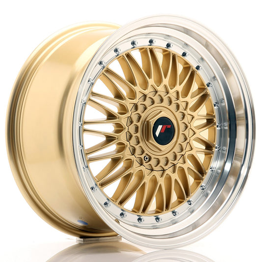 Llanta Japan Racing JR9 18x9 ET20-40 BLANK Gold w/ Machined Lip