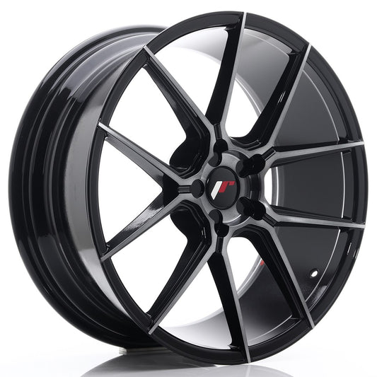 Llanta Japan Racing JR30 20x8,5 ET20-42 5H BLANK Black Brushed w/ Tinted Face