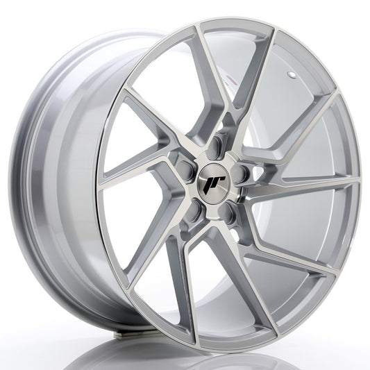 Llanta Japan Racing JR33 20x10 ET20-40 5H BLANK Silver Machined Face