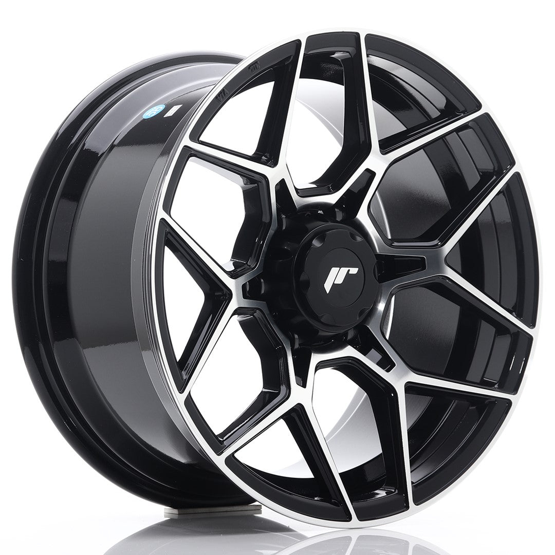 Llanta Japan Racing JRX9 18x9 ET18 6x139.7 Gloss Black Machined Face