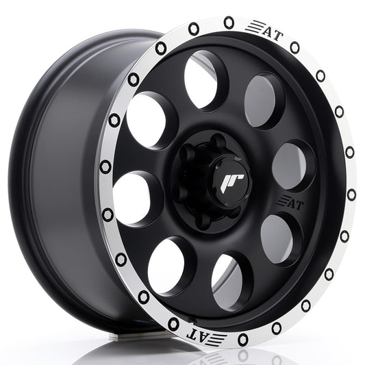 Llanta Japan Racing JRX4 17x8.5 ET20 6x114.3 Matt Black w/ Machined Lip