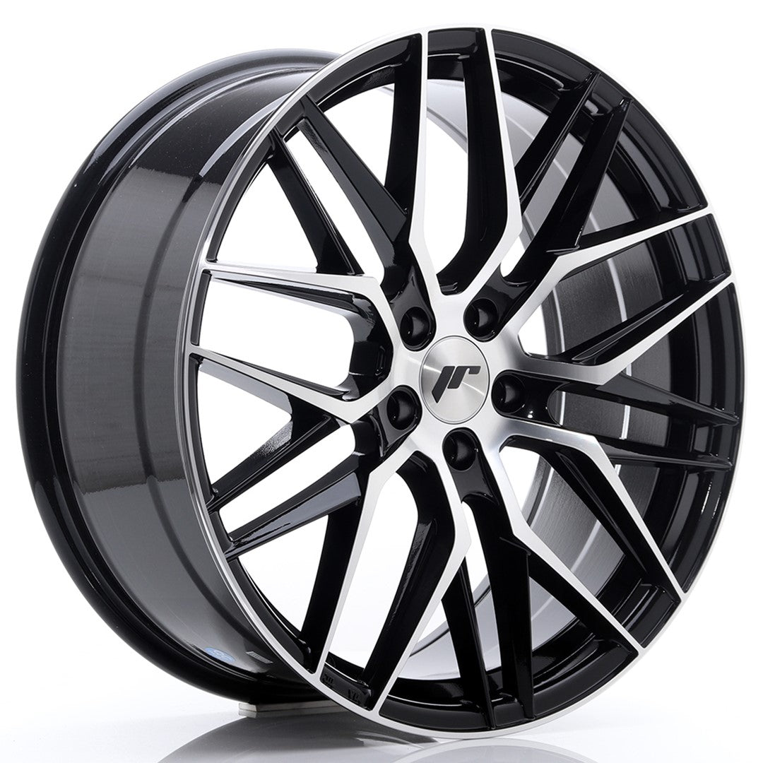 Llanta Japan Racing JR28 20x8,5 ET40 5x112 Gloss Black Machined Face