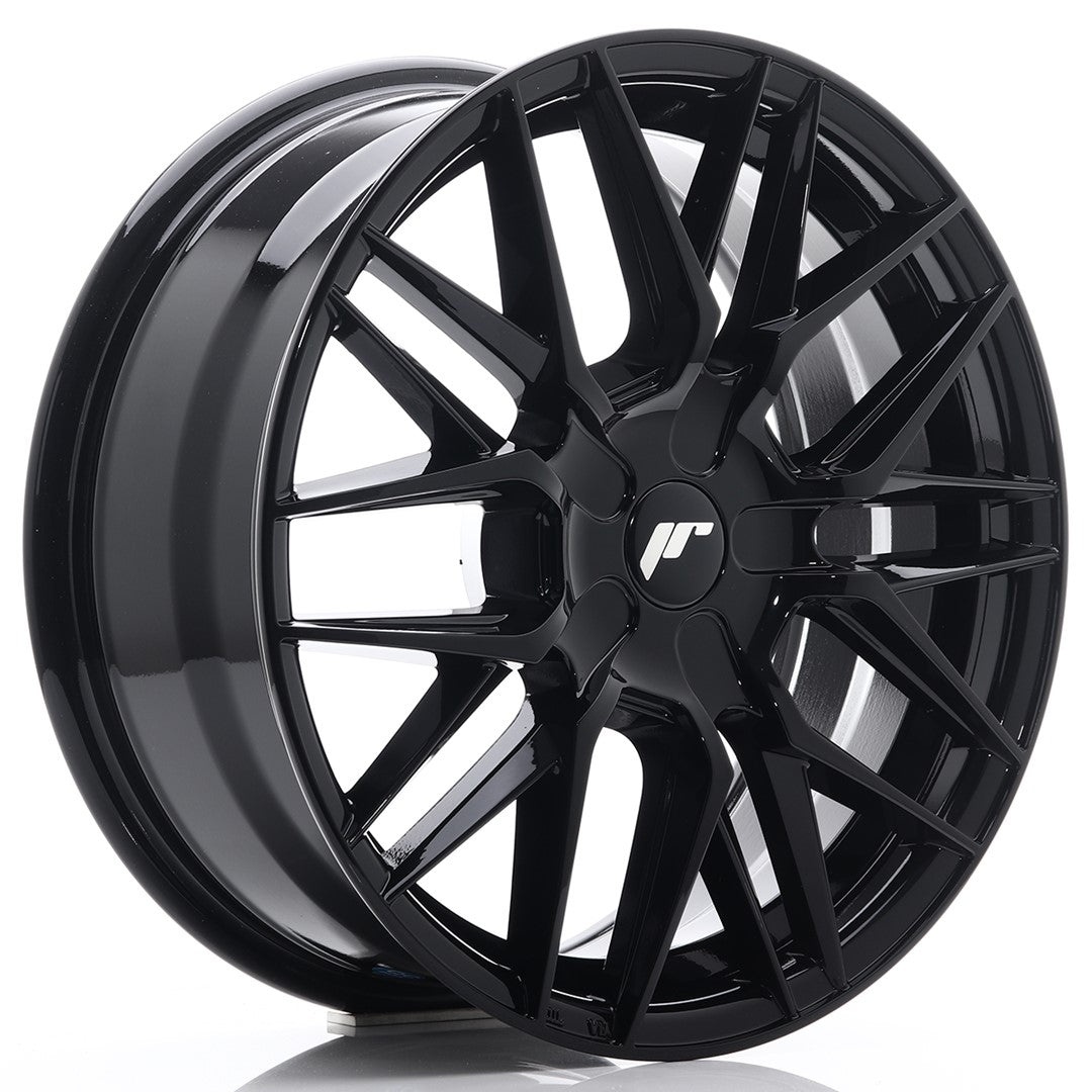 Llanta Japan Racing JR28 17x7 ET20-45 BLANK Gloss Black
