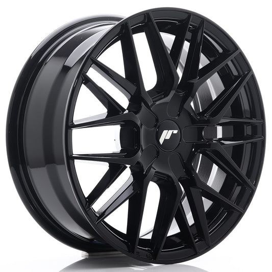 Llanta Japan Racing JR28 17x7 ET20-45 BLANK Gloss Black