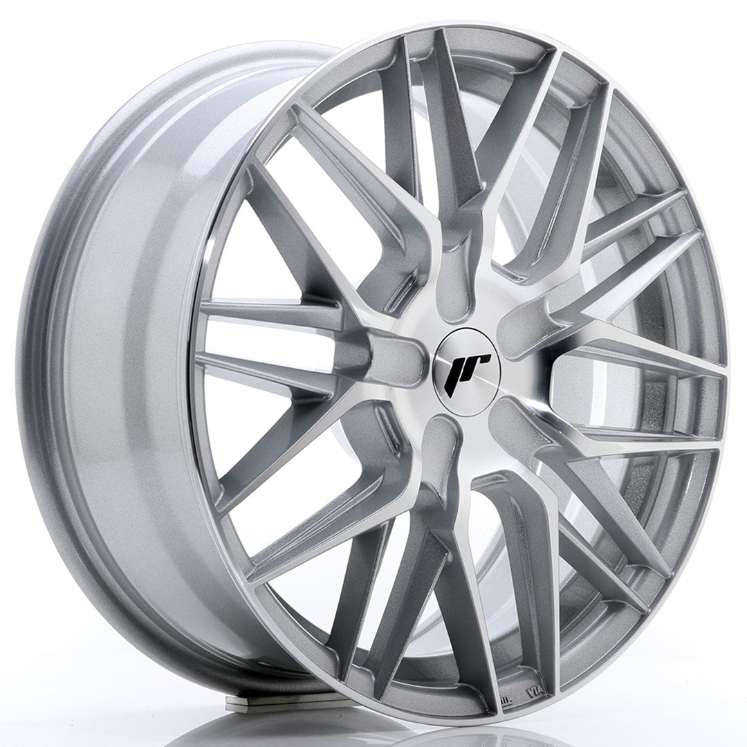 Llanta Japan Racing JR28 17x7 ET20-45 BLANK Silver Machined Face