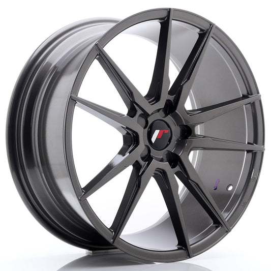 Llanta Japan Racing JR21 20x8,5 ET20-40 5H BLANK Hyper Gray